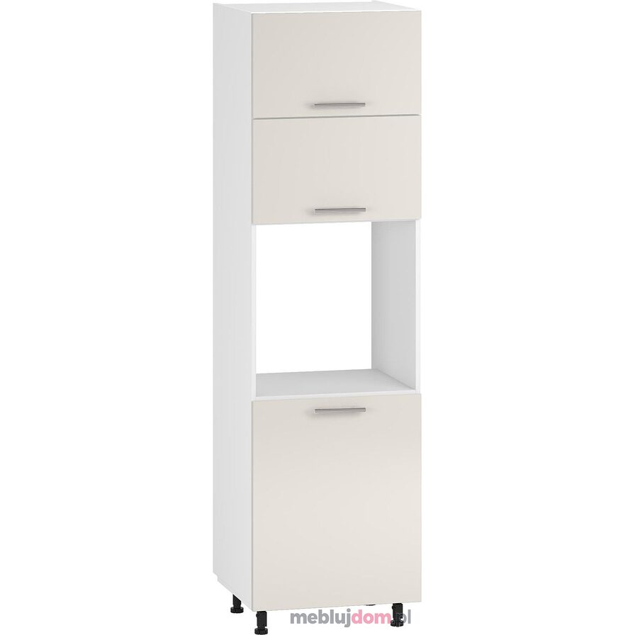 Szafka do zabudowy piekarnika VENTO DP-60/214 w beżowym kolorze