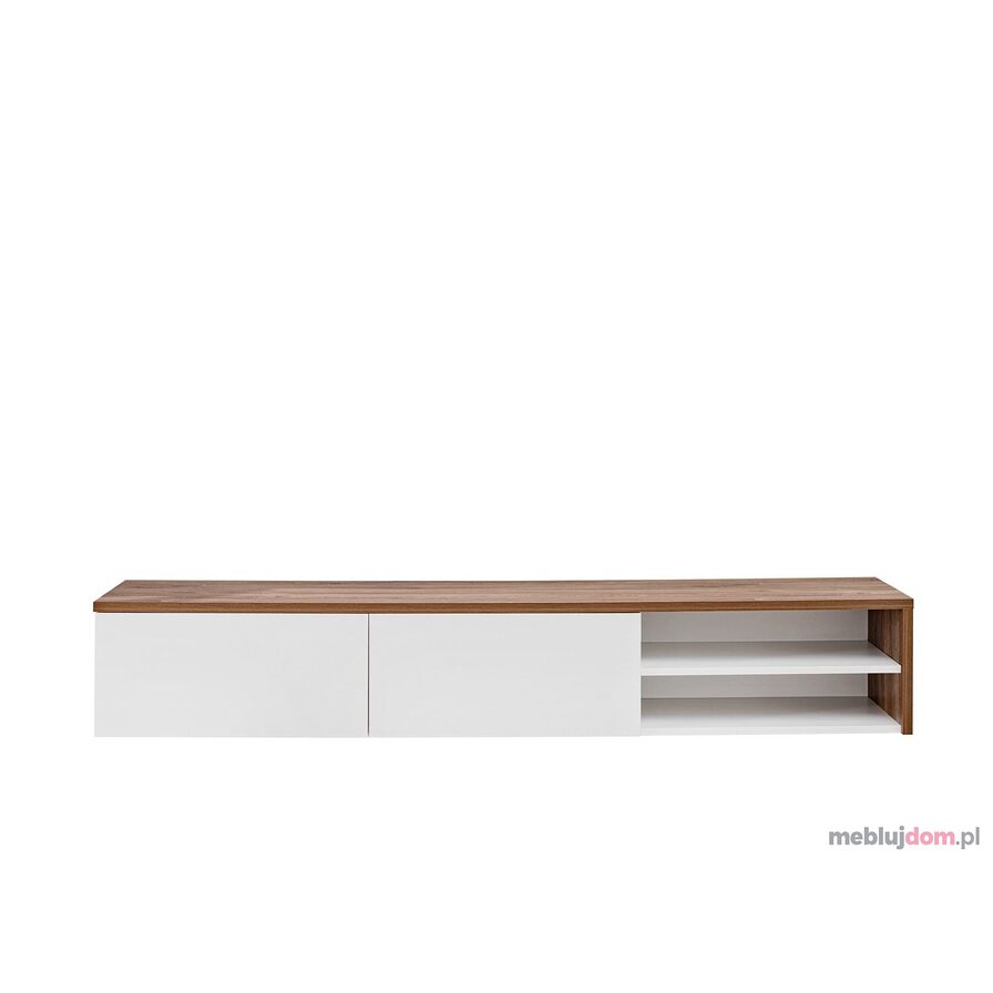 Szafka RTV 180 DALLAS RSW DL 30 dąb sterling + biały mat
