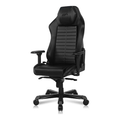 Fotel gamingowy DXRACER MASTER, ekoskóra, czarny