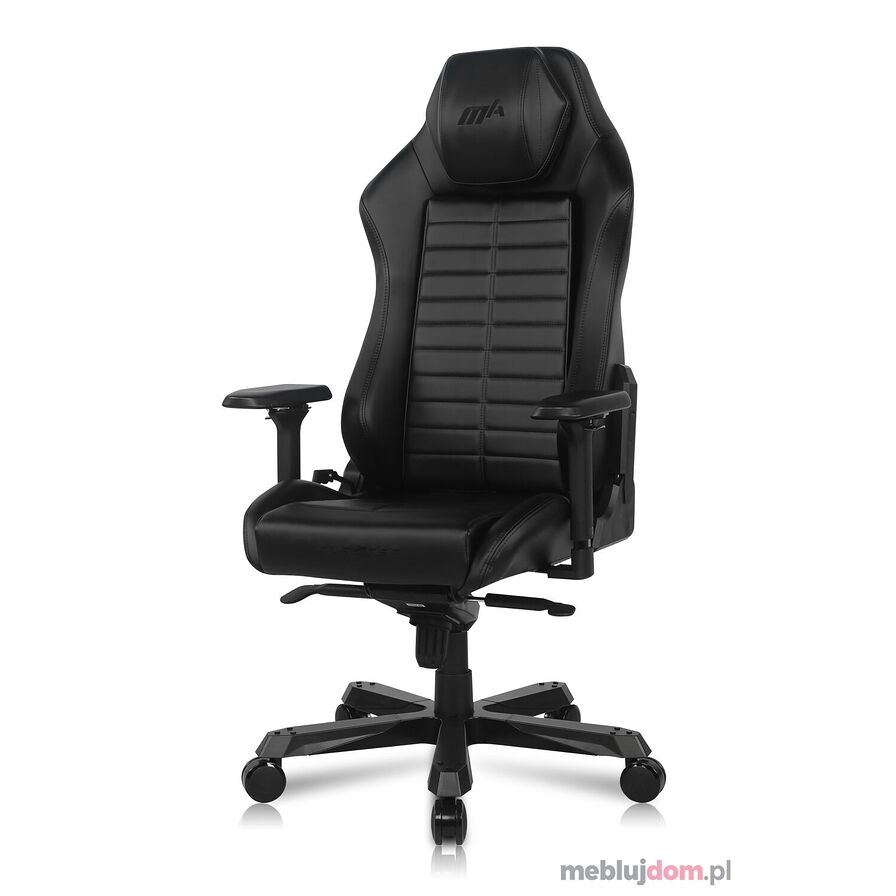 Fotel gamingowy DXRACER MASTER, ekoskóra, czarny