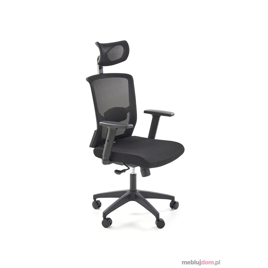Fotel ergonomiczny MASON z regulowanymi podłokietnikami, punktem podparcie pleców
