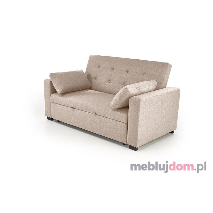 Popielata sofa rozkładana PAULINIO Halmar