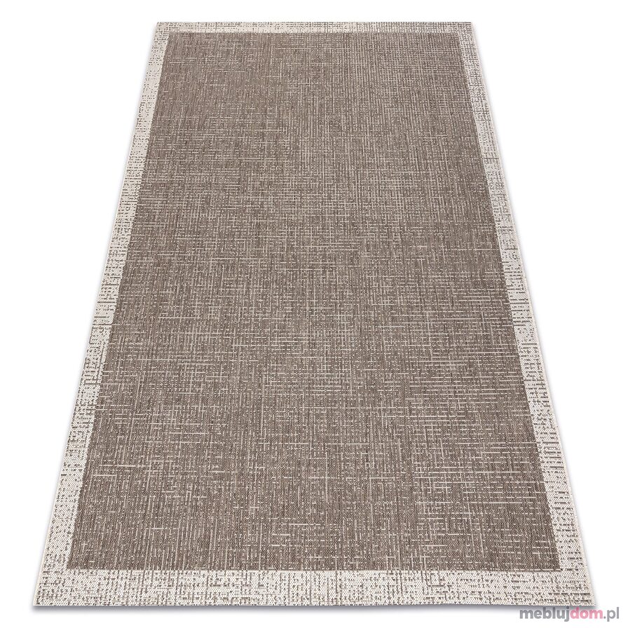 DYWAN SZNURKOWY SIZAL FLOORLUX 20401 Ramka taupe / szampański 