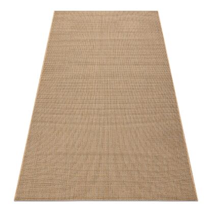 DYWAN SZNURKOWY SIZAL FLOORLUX 20580 gładki, jednolity, jednokolorowy - natural / coffeee