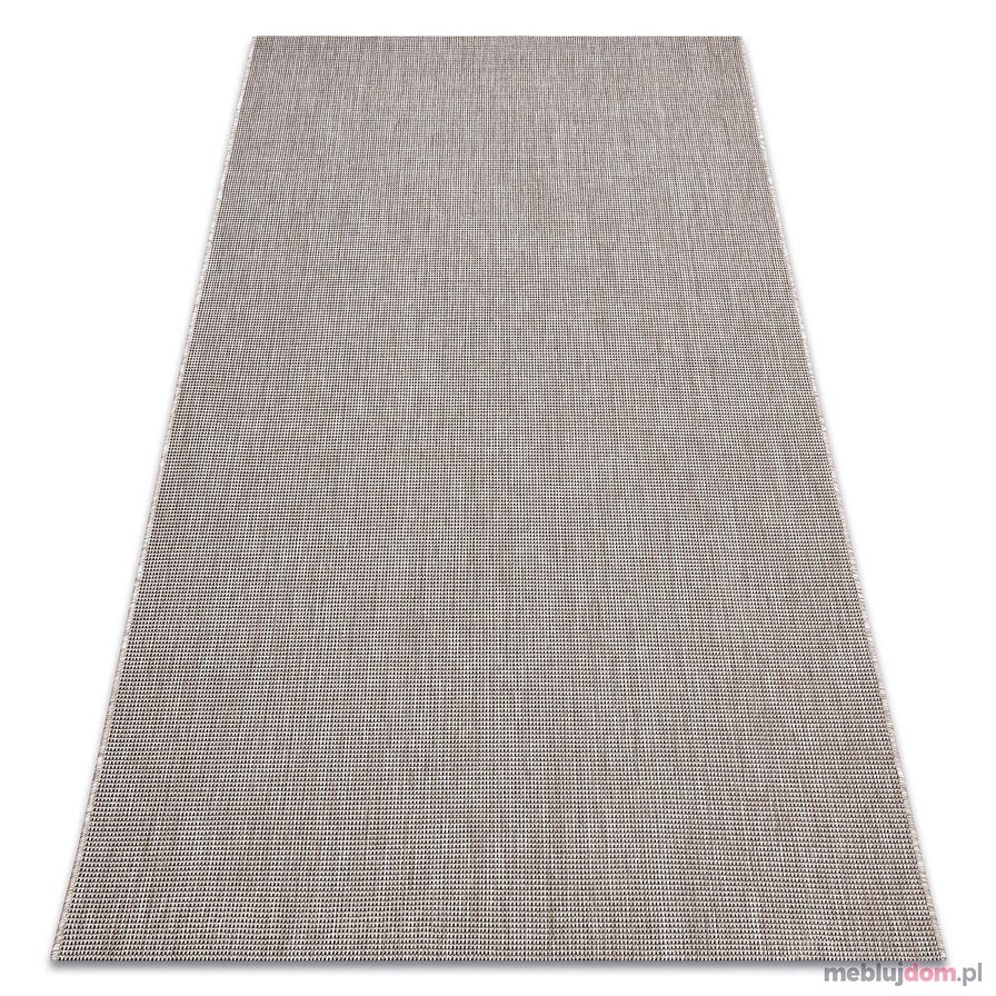 DYWAN SZNURKOWY SIZAL FLOORLUX 20580 gładki, jednolity, jednokolorowy - srebrny / czarny