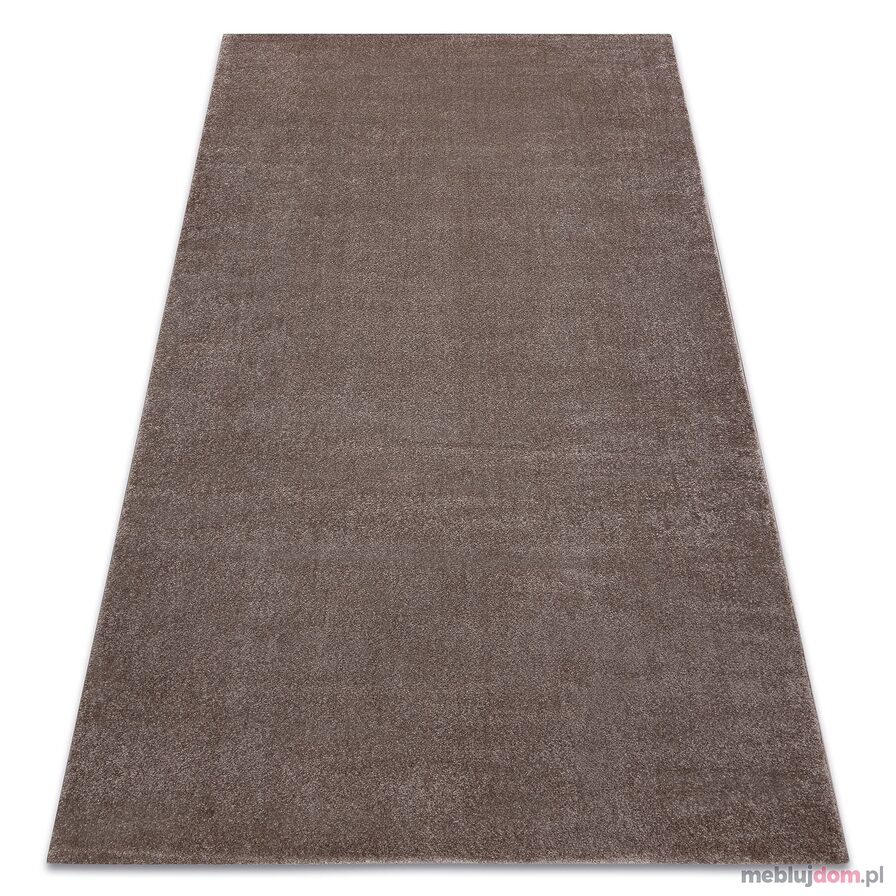 Dywan SOFT 2485 T70 55 Jednolity, jednokolorowy ciemny beż