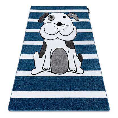 Dywan PETIT PUPPY PIESEK SZCZENIAK niebieski