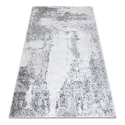 Dywan MEFE nowoczesny 8731 Przecierany vintage - Strukturalny, dwa poziomy runa szary