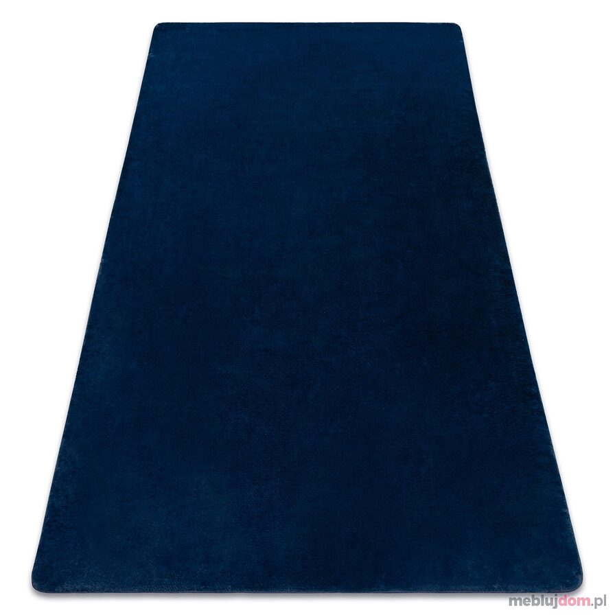 Dywan POSH Shaggy navy granat, gruby, pluszowy, antypoślizgowy, do prania