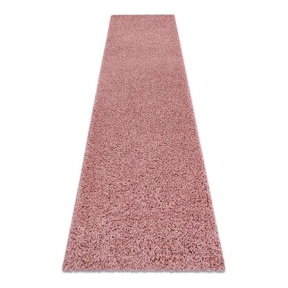 Dywan, Chodnik SOFFI shaggy 5cm różowy - do kuchni, przedpokoju, na korytarz