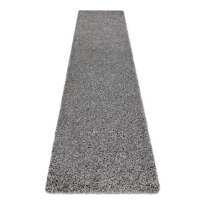 Dywan, Chodnik SOFFI shaggy 5cm szary - do kuchni, przedpokoju, na korytarz