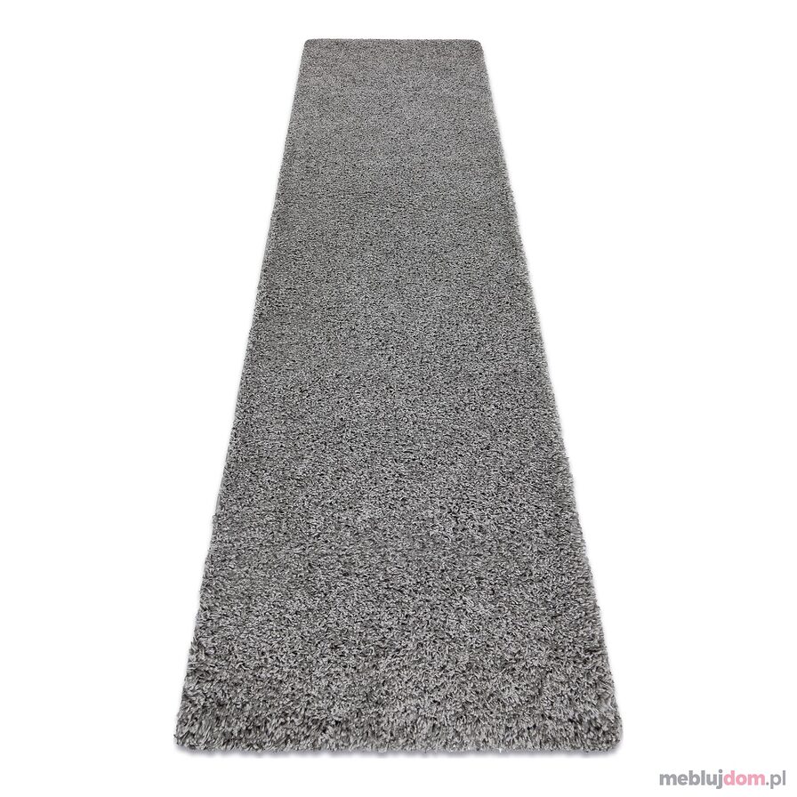 Dywan, Chodnik SOFFI shaggy 5cm szary - do kuchni, przedpokoju, na korytarz