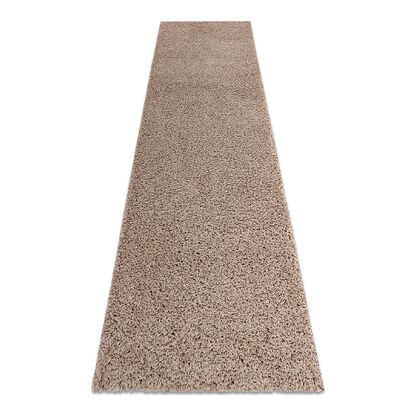 Dywan, Chodnik SOFFI shaggy 5cm beż - do kuchni, przedpokoju, na korytarz