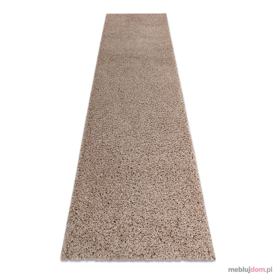 Dywan, Chodnik SOFFI shaggy 5cm beż - do kuchni, przedpokoju, na korytarz
