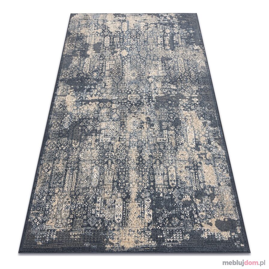 Dywan NAIN Przecierany vintage 7591/50911 granat / beż 