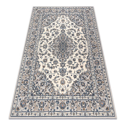 Dywan NAIN Ramka ornament 7335/51935 beż / granat