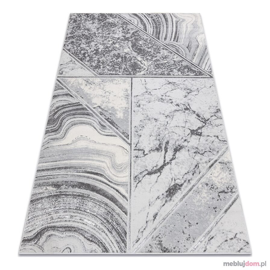 Dywan LIRA HE527 Natura, strukturalny, nowoczesny, glamour - szary