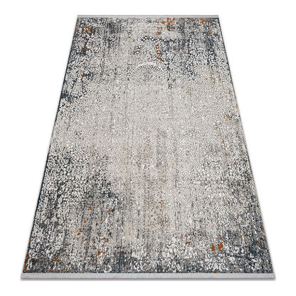 Dywan TULS nowoczesny, strukturalny, frędzle 51327 Vintage, przecierany, ornament kość słoniowa / krem