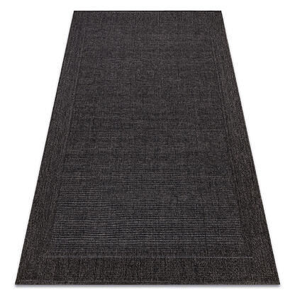 Dywan TIMO 5000 SZNURKOWY SIZAL outdoor, ramka czarny