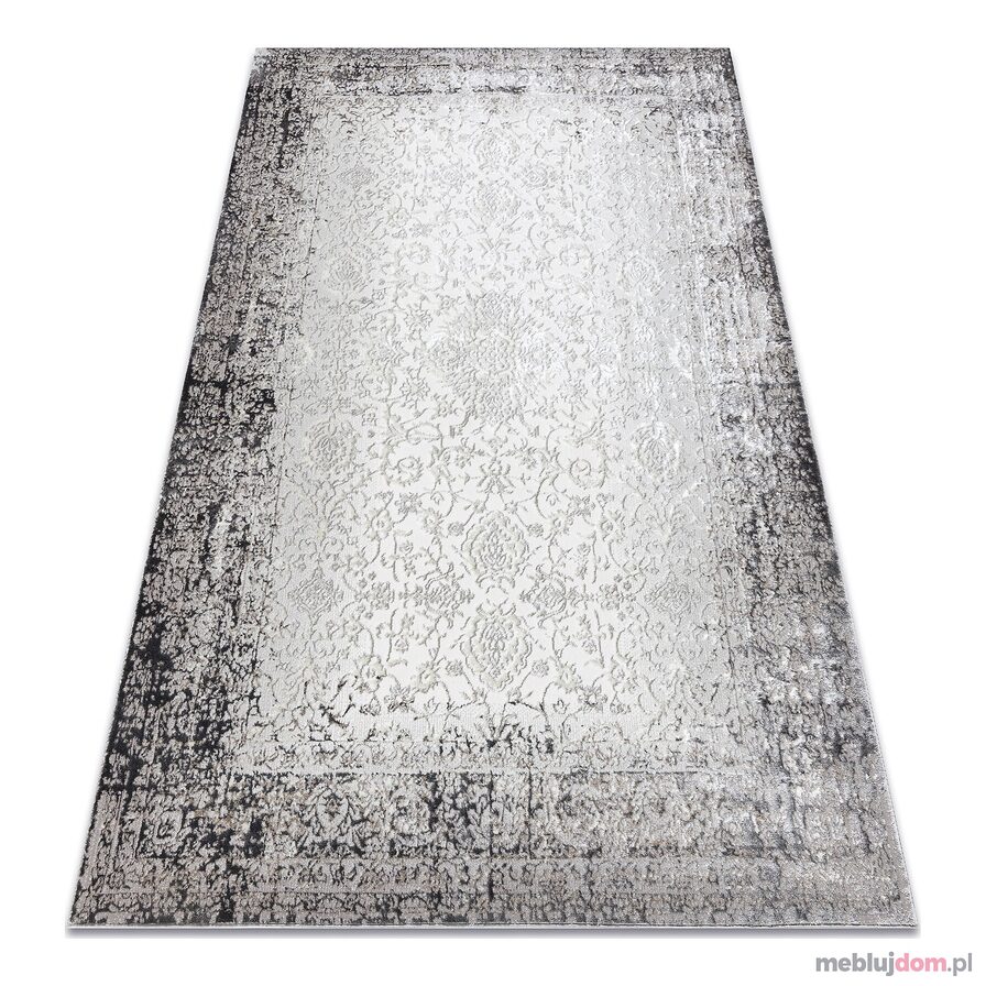 Dywan BLISS Z226AZ226 krem / szary - Ramka, ornament, nowoczesny, strukturalny 