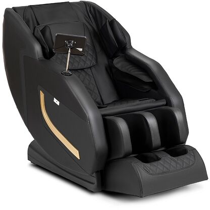 Czarny fotel masujący PX PRO MAX