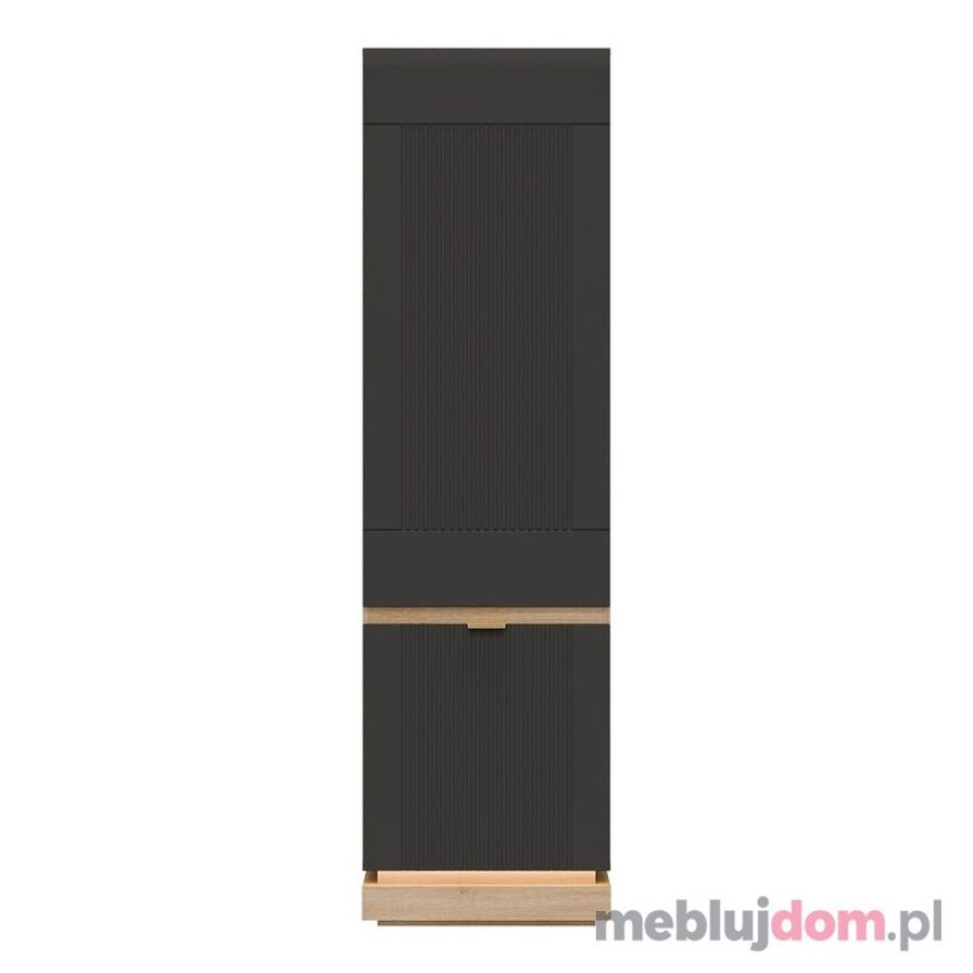 Szafka MILTON ML07 L/P w odcieniu dębu cremona torro z antracytowymi frontami