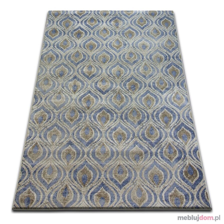 Dywan DROP JASMINE 030 L.blue/Smoke