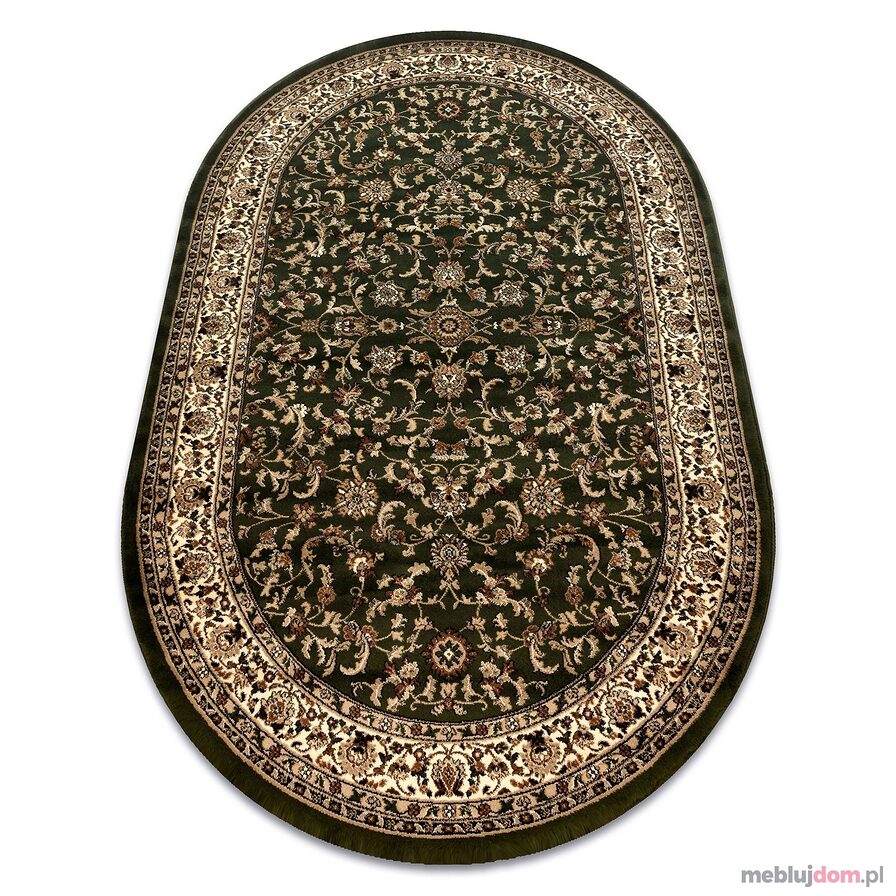 Dywan ROYAL ADR owal wzór 1745 zielony