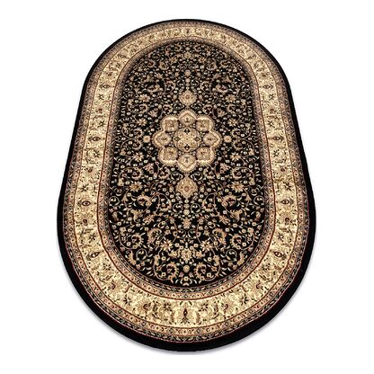 Dywan ROYAL ADR owal wzór 521 czarny 