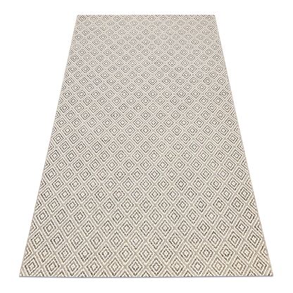 Dywan SZNURKOWY SIZAL BOHO 46299651 Romby beż