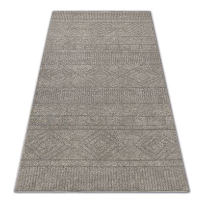Dywan SOFT 8040 AZTECKI BOHO krem / jasny beż