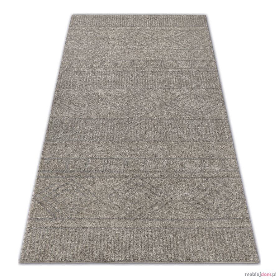 Dywan SOFT 8040 AZTECKI BOHO krem / jasny beż