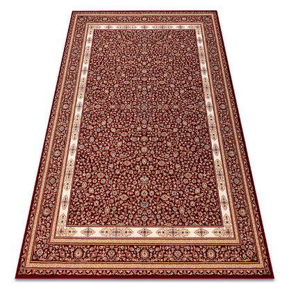Dywan NAIN Ornament, ramka 7965/51066 bordo / beż