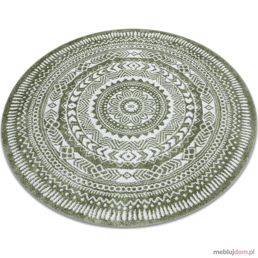 Dywan FUN Napkin serweta koło - zielony