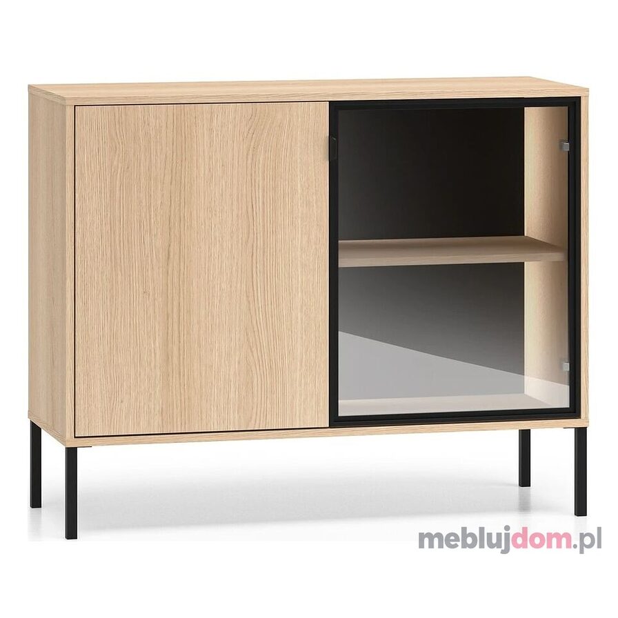 Komoda BARNEE 03 w odcieniu dębu lindberg