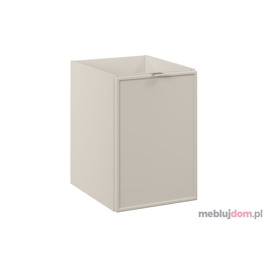 Szafka pod blat BELLA CASHMERE 81-40-1DK w odcieniu kaszmir z koszem na pranie