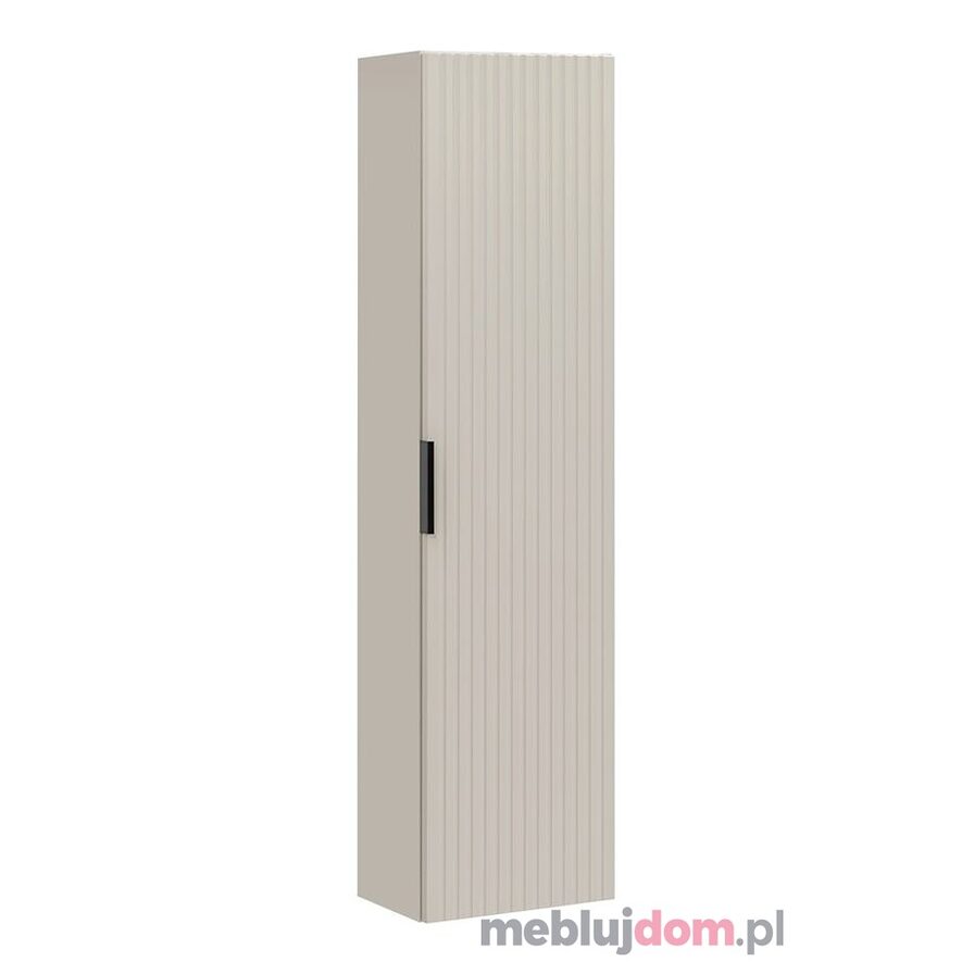 Szafka wysoka łazienkowa ADEL CASHMERE 80-01-1D w kaszmirowym odcieniu