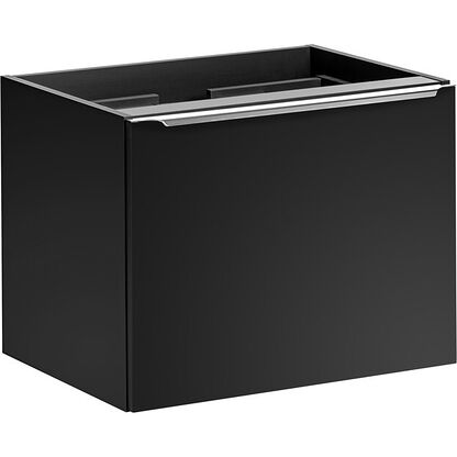 Szafka pod umywalkę SANTA FE BLACK 82-60-B-2S w czarnym odcieniu z szufladami