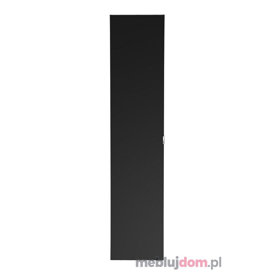 Szafka łazienkowa wysoka SANTA FE BLACK 80-01-B-1D2S w czarnym kolorze