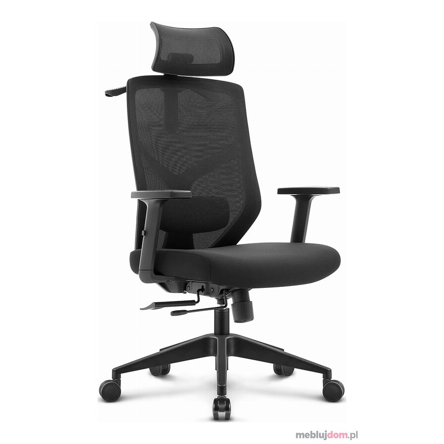 Fotel biurowy ergonomiczny HC-1052 - czarny