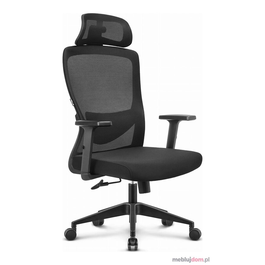 Fotel biurowy ergonomiczny HC-1040 czarny 