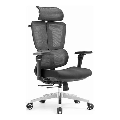 Fotel biurowy ergonomiczny ERGONOBLE 3058 czarny