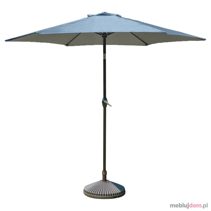 Parasol ogrodowy AC.002.S.LG jasnoszary 3m średnicy