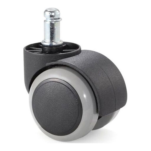 Kółka gumowane z szarą obwolutą 50 mm (komplet)