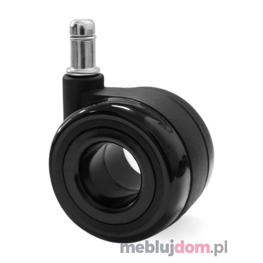 Kółka gumowane CT60-903B (komplet) czarne