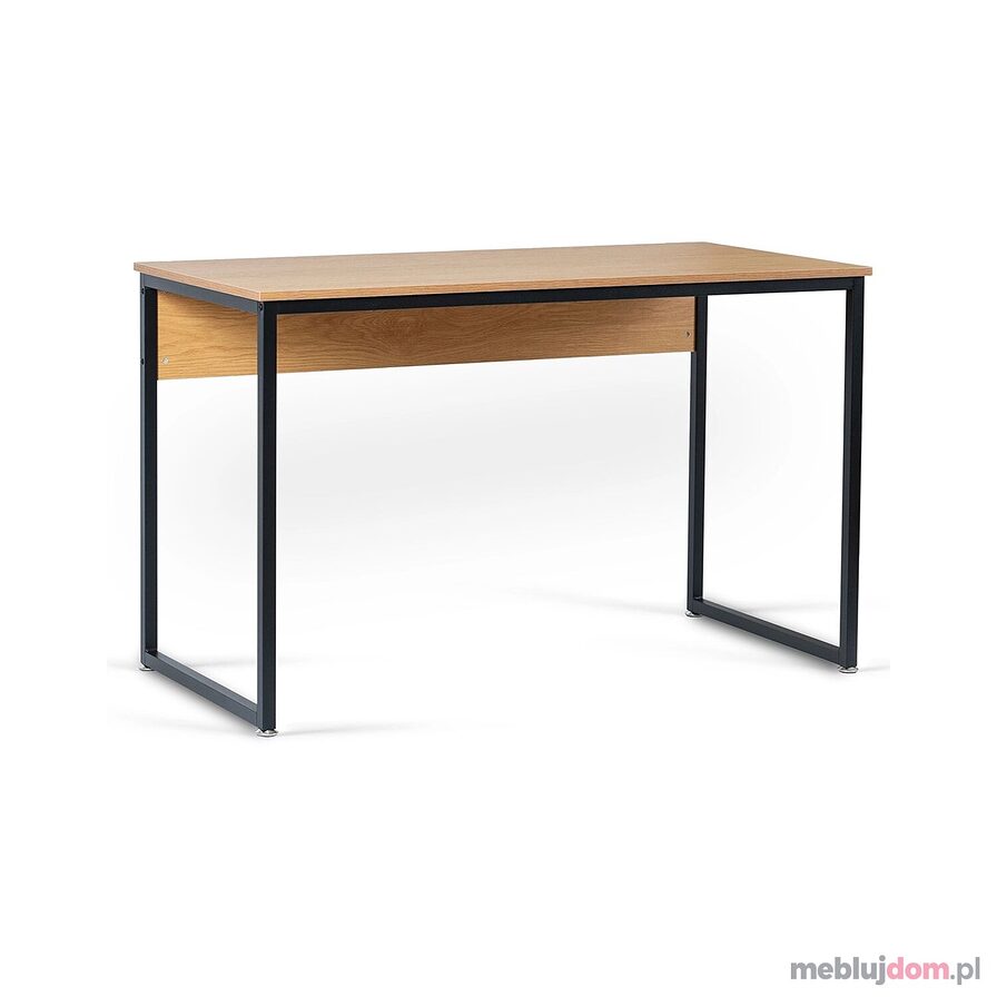 Biurko ROSS 120 cm Dąb Złoty/Czarny