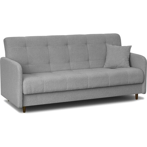Sofa Rozkładana TIVOLI Szara Boucle