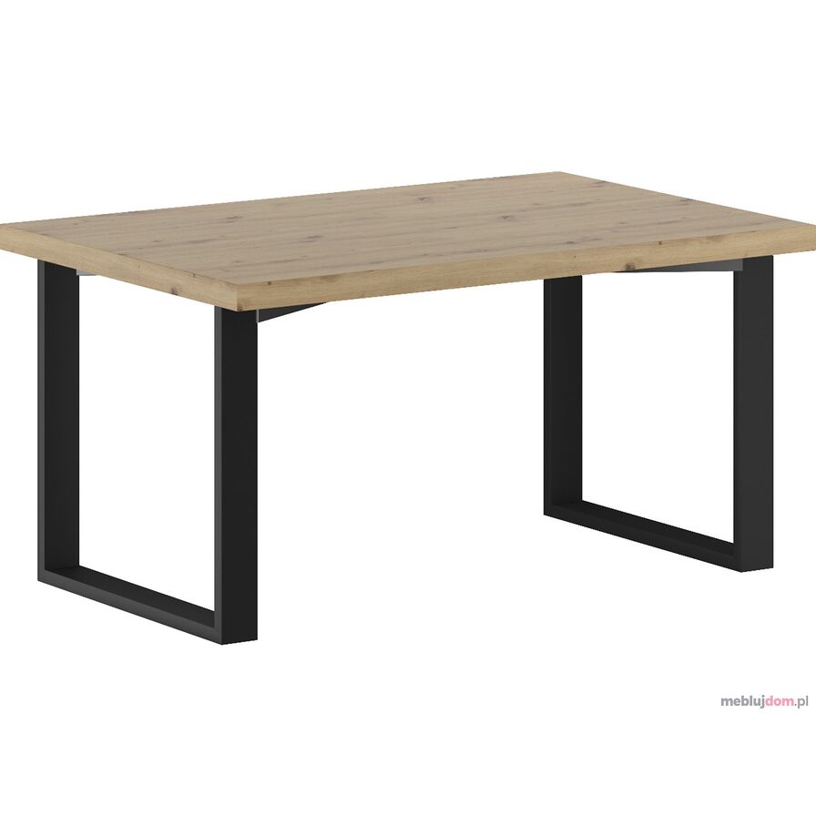 L(B)-FX Ława (dąb artisan + nogi U) 67x101