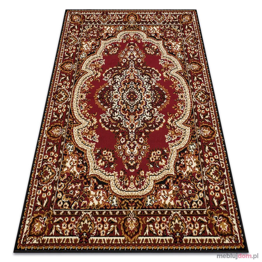 Dywan BCF Morad WIOSNA Ornament, klasyczny - bordo