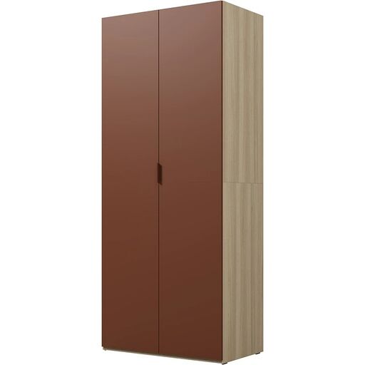 Szafa dwudrzwiowa MONTANA 18 w odcieniu dąb elegancki i terracota